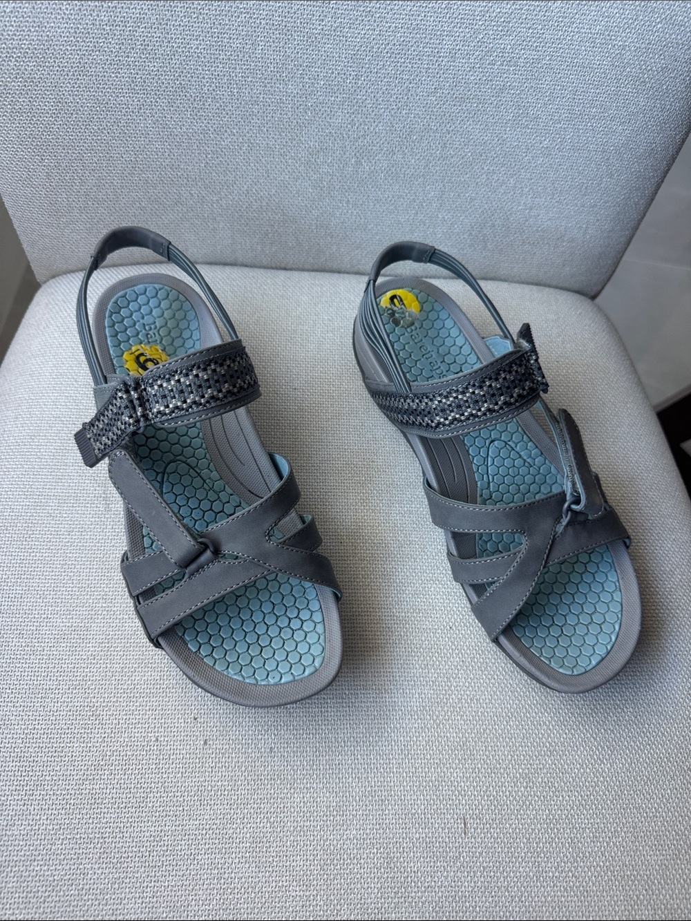 Baretrapes  Strappy Comfort Sandals with cushioned Footbed